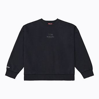 Women's Mitchell & Ness Black Seattle Seahawks Sweatshirt