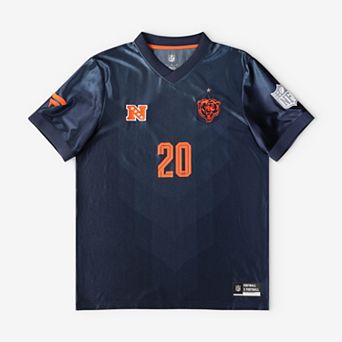 Youth Fanatics Navy Chicago Bears Football x Football V-Neck Fan Top