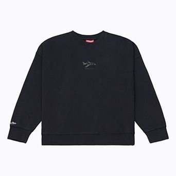 Women's Mitchell & Ness Black New York Jets Sweatshirt