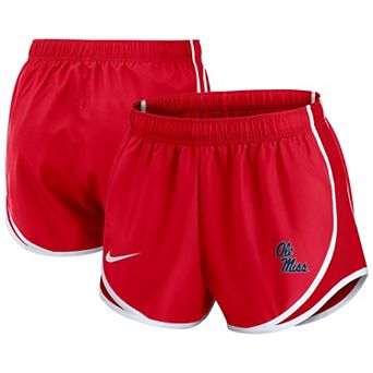 Women's Nike Red Ole Miss Rebels Tempo Dri-FIT Shorts