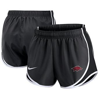 Women's Nike Black Arkansas Razorbacks Tempo Dri-FIT Shorts