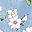 Light Blue Floral