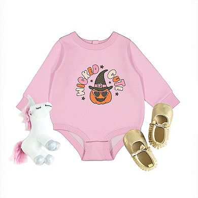 Wicked Cute Pumpkin - Infant Fleece BodySuit
