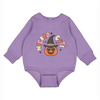 Wicked Cute Pumpkin - Infant Fleece BodySuit