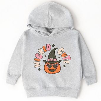 Wicked Cute Pumpkin - Toddler Hoodie
