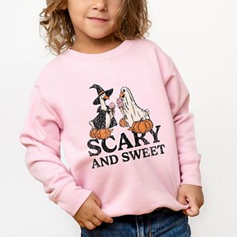 Scary and Sweet Geese - Toddler Graphic Sweatshirt