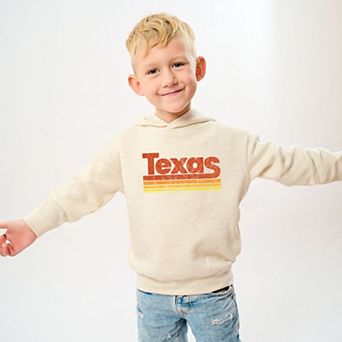 Texas Retro Stripes - Toddler Hoodie