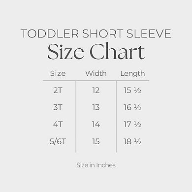 Texas Retro Stripes - Toddler Short Sleeve Graphic T-Shirt