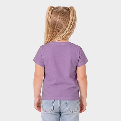 SmileyWorld Crabby Grid - Toddler Short Sleeve Graphic T-Shirt