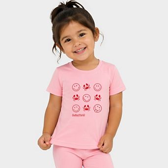 SmileyWorld Crabby Grid - Toddler Crew Shorts Set