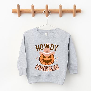 Howdy Pumpkin - Toddler Graphic Sweatshirt