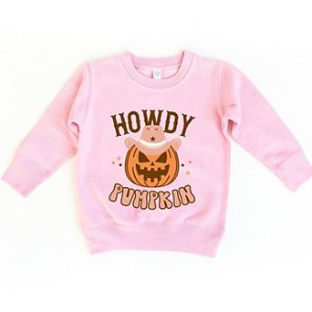 Howdy Pumpkin - Toddler Graphic Sweatshirt