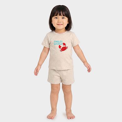 SmileyWorld Crabby - Toddler Crew Shorts Set