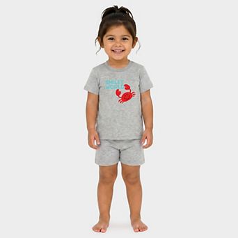 SmileyWorld Crabby - Toddler Crew Shorts Set