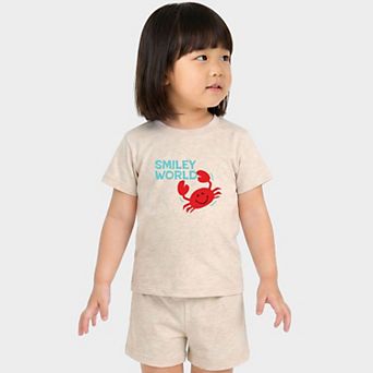 SmileyWorld Crabby - Toddler Crew Shorts Set