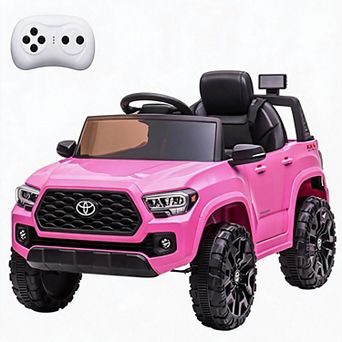 Licensed Toyota Tacoma Kids Ride On Truck Battery Powered Electric Car with Remote Control