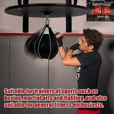 Speed Bag Platform Kit, 24" Adjustable Wall Mount Boxing Training Equipment
