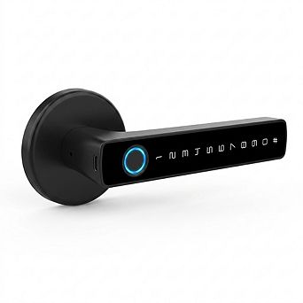 Smart Door Lock - 5-in-1 Keyless Entry Electronic Biometric Lever Lock
