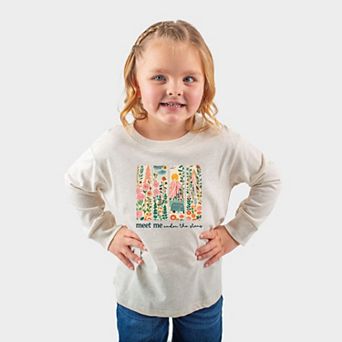 Meet Me Under The Stars - Toddler Long Sleeve Graphic Tee