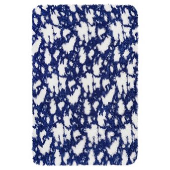 Abstract Soft Fluffy Area Rug Plush Shaggy Non-Slip High-Pile Carpet for Bedroom Living Room
