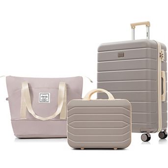 Merax Travelpro Max 3 pc Hardside Luggage Set 14/20" Spinner Suitcases with TSA Lock