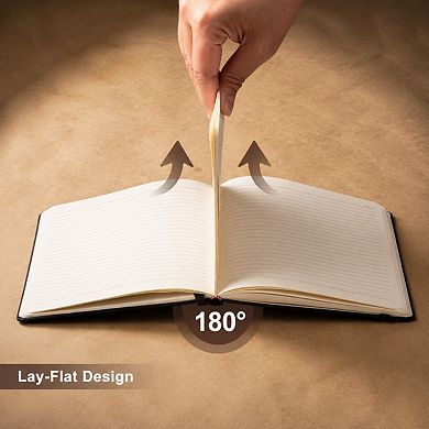 5.5x8.3 Inch College Ruled Hardcover Lined Journal Bulk 8 Pack