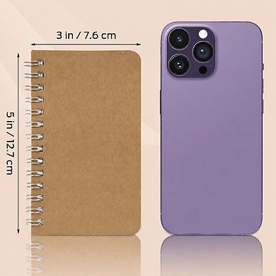 60 Pack Pocket Mini Spiral Notebooks Lined Memo Pads For Home School Office