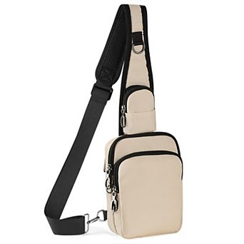 Anti Theft RFID Blocking Water Resistant Sling Bag Crossbody Travel Sport Work Bag