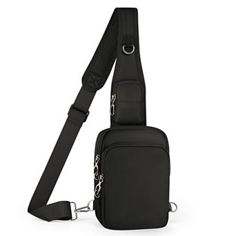 Anti Theft RFID Blocking Water Resistant Sling Bag Crossbody Travel Sport Work Bag