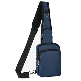 Anti Theft RFID Blocking Water Resistant Sling Bag Crossbody Travel Sport Work Bag