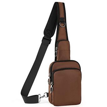 Anti Theft RFID Blocking Water Resistant Sling Bag Crossbody Travel Sport Work Bag