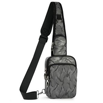 Anti Theft RFID Blocking Water Resistant Sling Bag Crossbody Travel Sport Work Bag