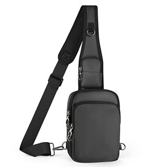 Anti Theft RFID Blocking Water Resistant Sling Bag Crossbody Travel Sport Work Bag