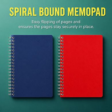 College Ruled Small Notepads 4x6 50 Sheets Per Pad 25 Pack