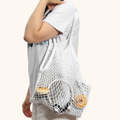 1Pc Long Shoulder Handle Reusable Shopping Bag