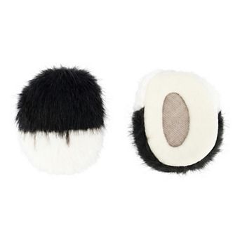 Bandless Earmuffs Color Block Winter Ear Warmers for Women Men