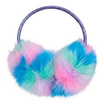 Cozy and Colorful Fluffy Earmuffs for Women, Perfect for Winter Warmth