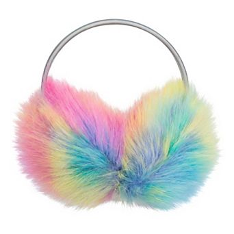 Cozy and Colorful Fluffy Earmuffs for Women, Perfect for Winter Warmth