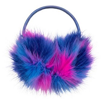Cozy and Colorful Fluffy Earmuffs for Women, Perfect for Winter Warmth