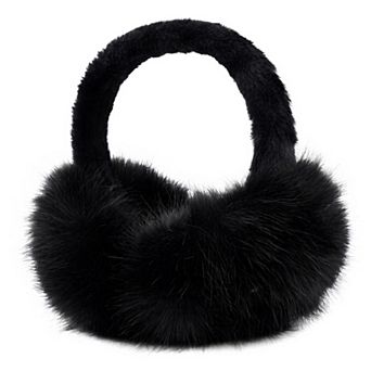Colorful Pom-Pom Plush Earmuffs Faux Fur Winter Ear Warmers