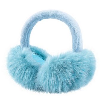 Colorful Pom-Pom Plush Earmuffs Faux Fur Winter Ear Warmers