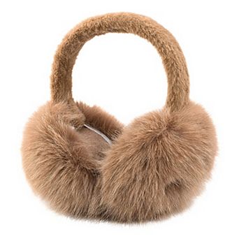 Colorful Pom-Pom Plush Earmuffs Faux Fur Winter Ear Warmers