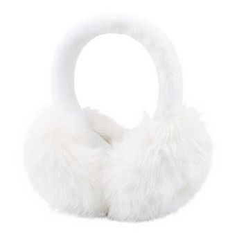 Colorful Pom-Pom Plush Earmuffs Faux Fur Winter Ear Warmers