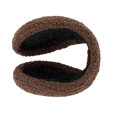 Men's Winter Warm Earmuffs Fleece Behind-the-Head Ear Warmers