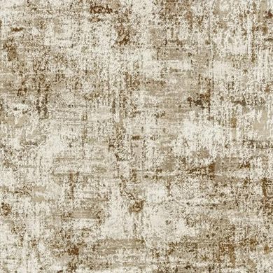 HomeRoots Rectangle Abstract Polyester Area Rug