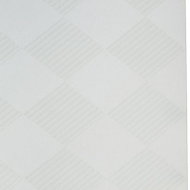HomeRoots Green And Ivory Geometric Washable Area Rug