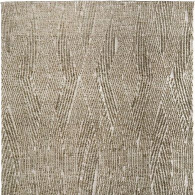 HomeRoots Rectangle Abstract Polyester Area Rug