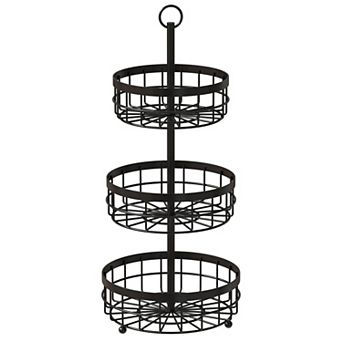 3 tier Multipurpose Storage Rack with Handles