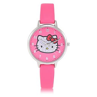 Hello Kitty Women's 38mm Simulated Crystal Analog Watch - HK5079KL