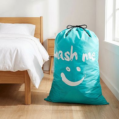 2 Pack Travel Laundry Bag Waterproof Wet Dry Bag, Lightweight Mesh Dirty Clothes Hamper